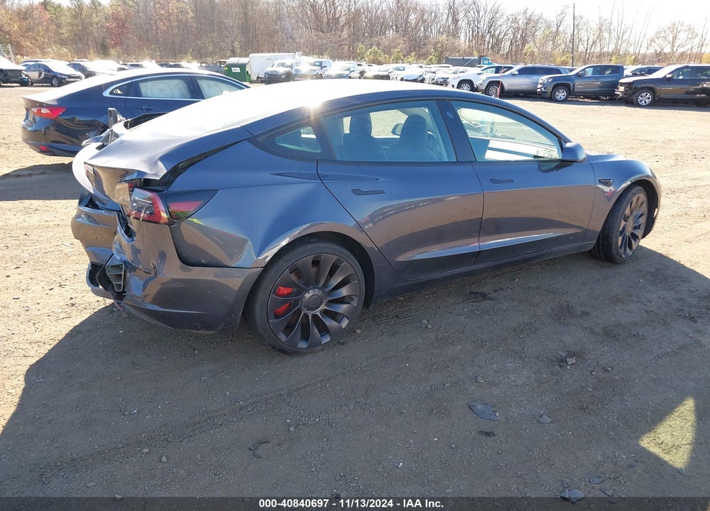 2023 TESLA MODEL 3 PERFORMANCE DUAL MOTOR ALL-WHEEL DRIVE VIN: 5YJ3E1EC7PF561587