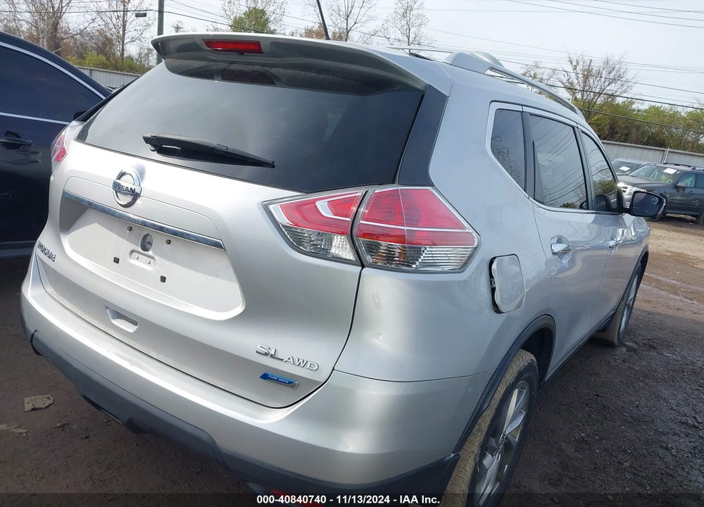 2014 NISSAN ROGUE SL VIN: 5N1AT2MV7EC756620