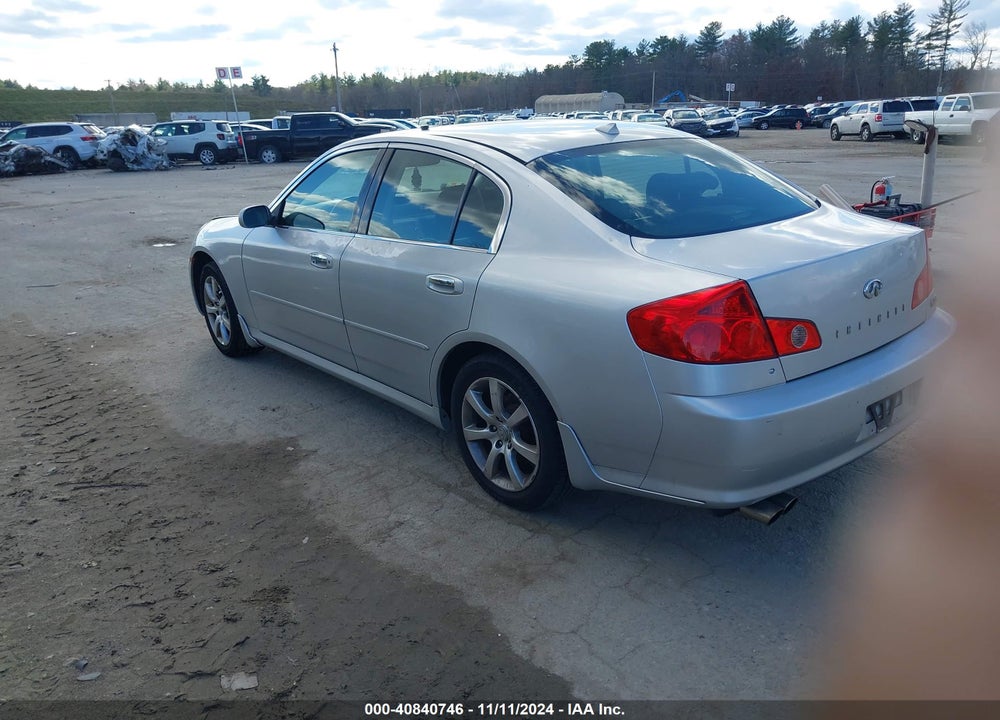 2006 INFINITI G35X VIN: JNKCV51F56M615156