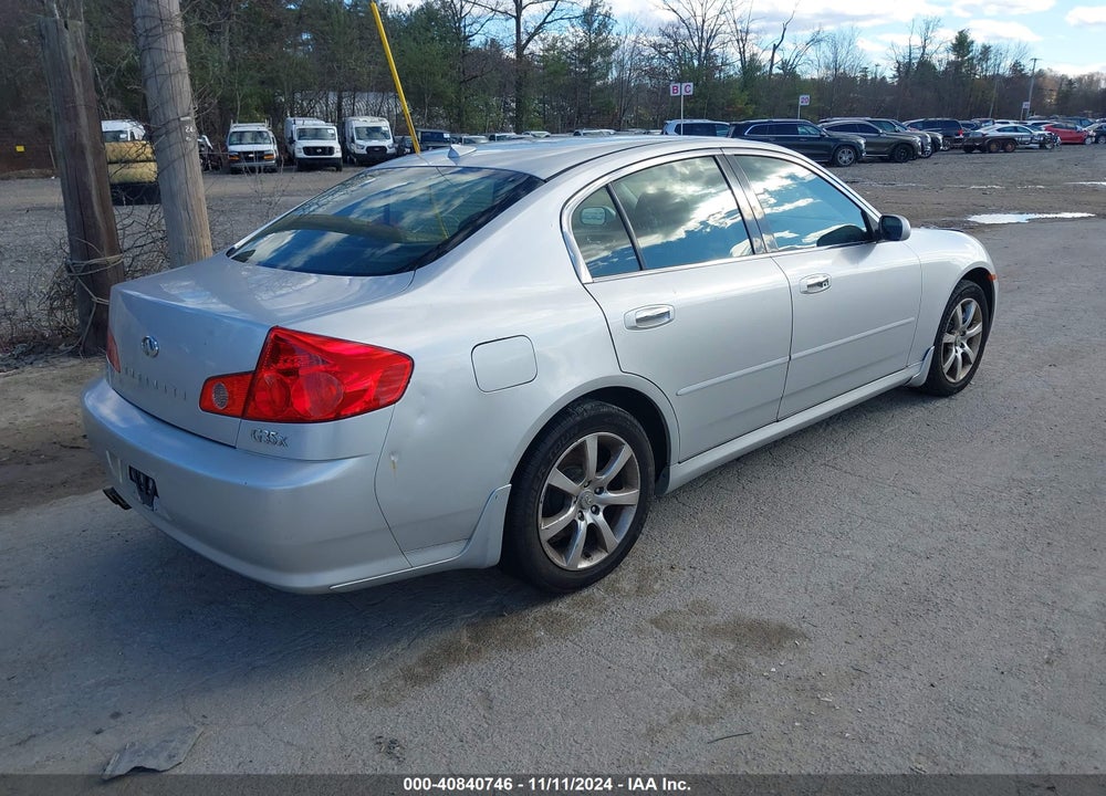 2006 INFINITI G35X VIN: JNKCV51F56M615156