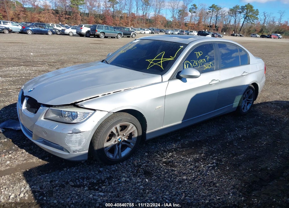 2008 BMW 3 SERIES VIN: WBAVC93548K042645