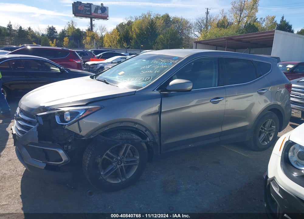 2018 HYUNDAI SANTA FE SPORT 2.4L VIN: 5NMZT3LB2JH095501