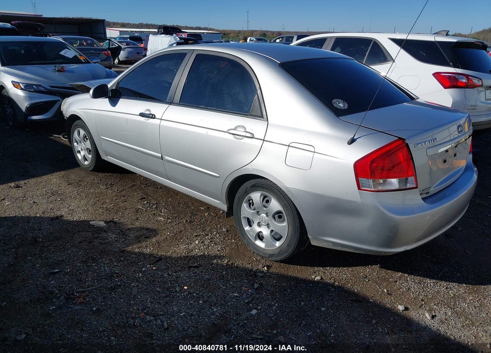 2009 KIA SPECTRA EX VIN: KNAFE221095633771