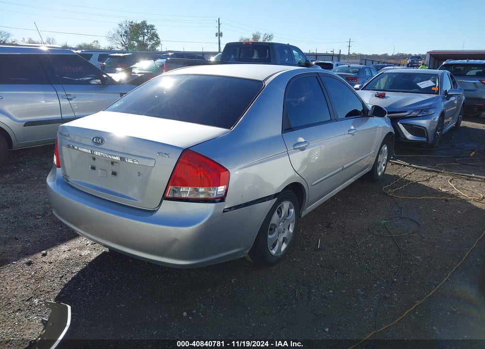 2009 KIA SPECTRA EX VIN: KNAFE221095633771