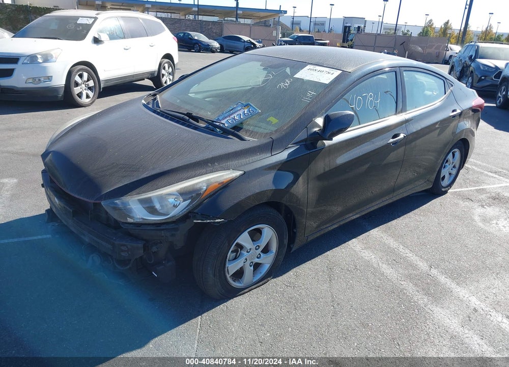 2015 HYUNDAI ELANTRA SE VIN: KMHDH4AE4FU454874