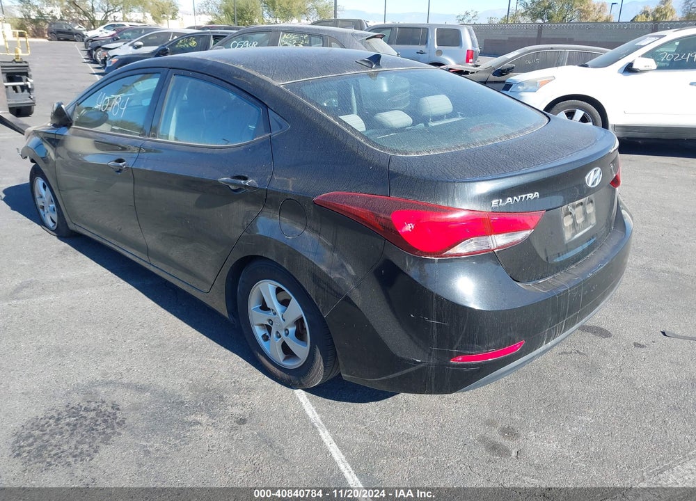2015 HYUNDAI ELANTRA SE VIN: KMHDH4AE4FU454874