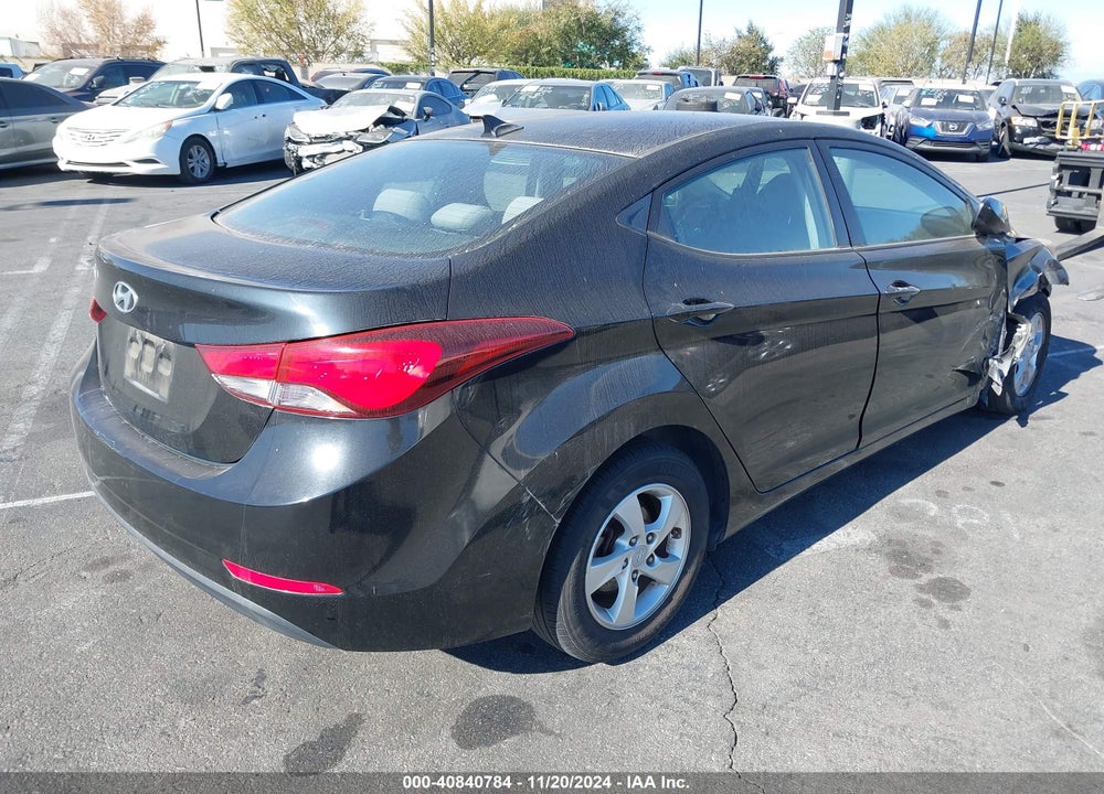 2015 HYUNDAI ELANTRA SE VIN: KMHDH4AE4FU454874