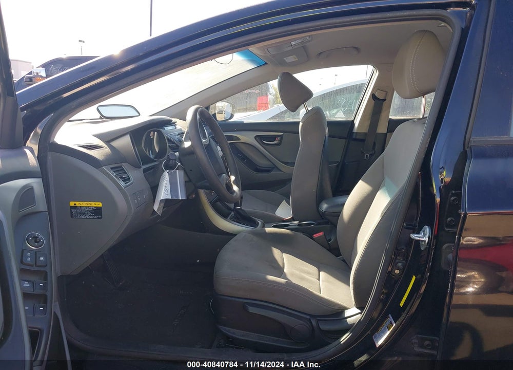 2015 HYUNDAI ELANTRA SE VIN: KMHDH4AE4FU454874