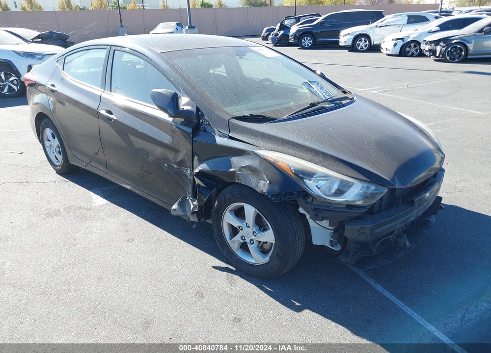 2015 HYUNDAI ELANTRA SE VIN: KMHDH4AE4FU454874