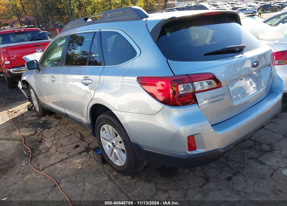 2015 SUBARU OUTBACK 2.5I PREMIUM VIN: 4S4BSACC8F3211741