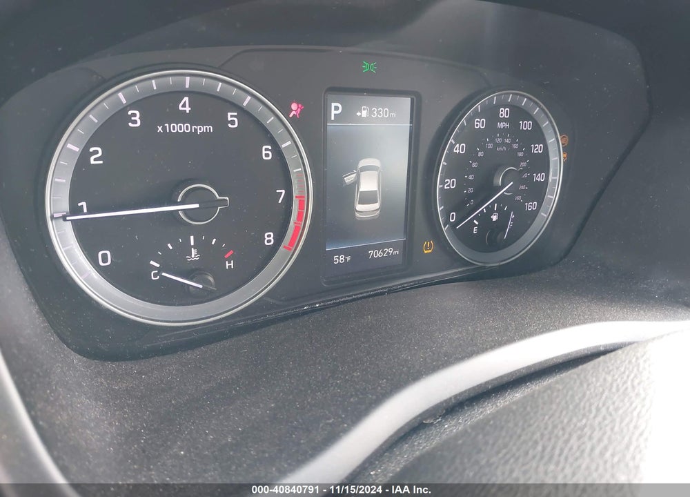 2019 HYUNDAI SONATA SEL VIN: 5NPE34AF8KH812630