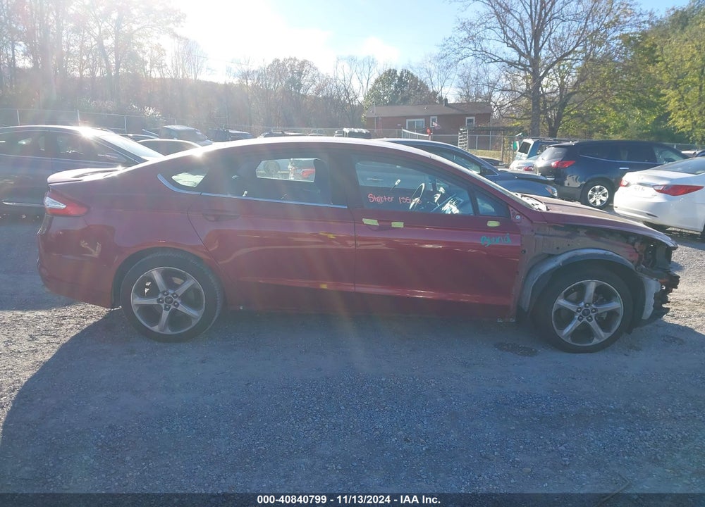 2016 FORD FUSION SE VIN: 3FA6P0HD5GR255594