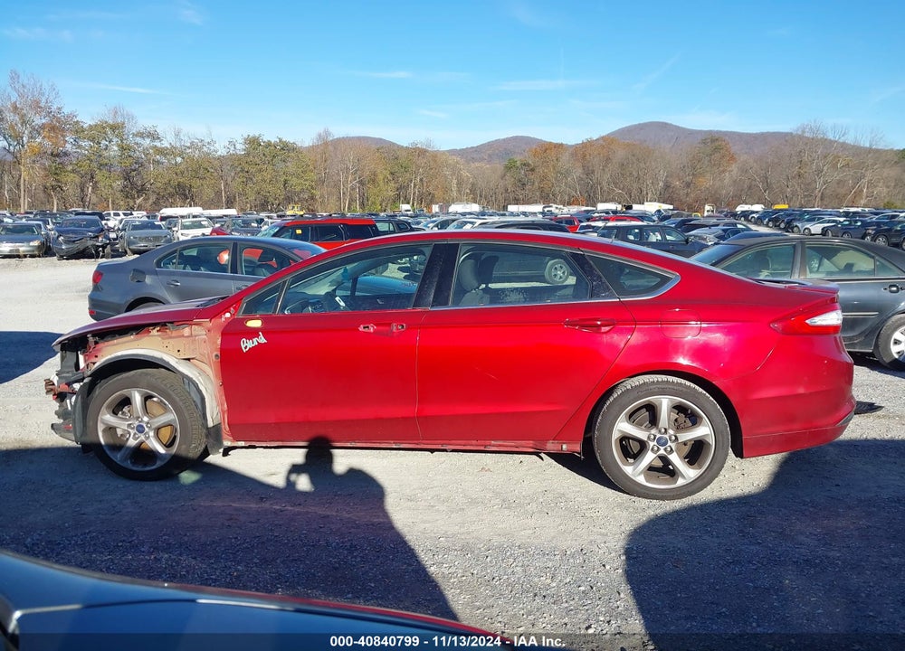 2016 FORD FUSION SE VIN: 3FA6P0HD5GR255594