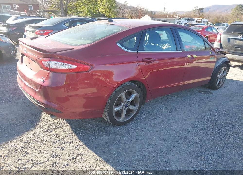 2016 FORD FUSION SE VIN: 3FA6P0HD5GR255594