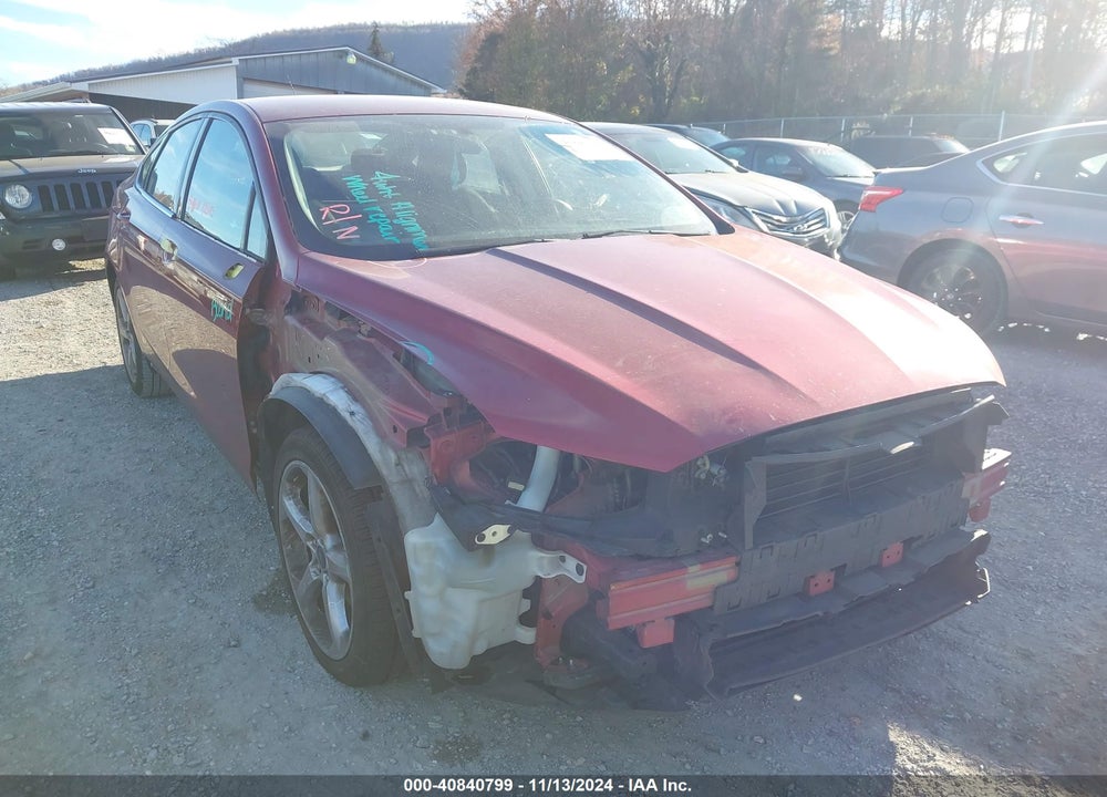 2016 FORD FUSION SE VIN: 3FA6P0HD5GR255594