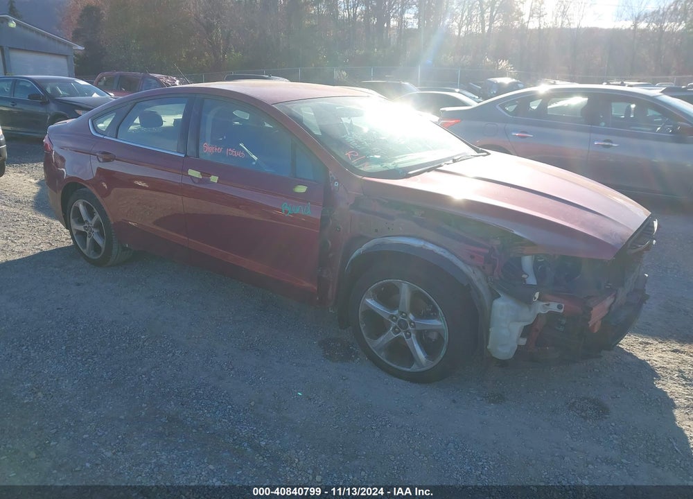 2016 FORD FUSION SE VIN: 3FA6P0HD5GR255594