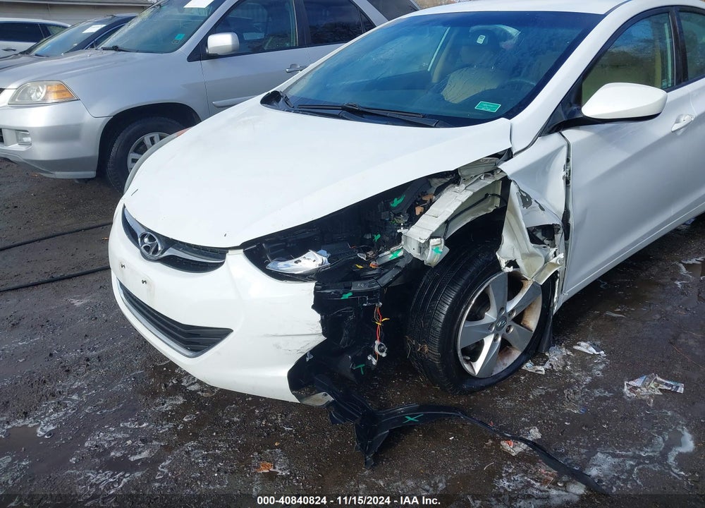 2013 HYUNDAI ELANTRA GLS VIN: 5NPDH4AE4DH311855
