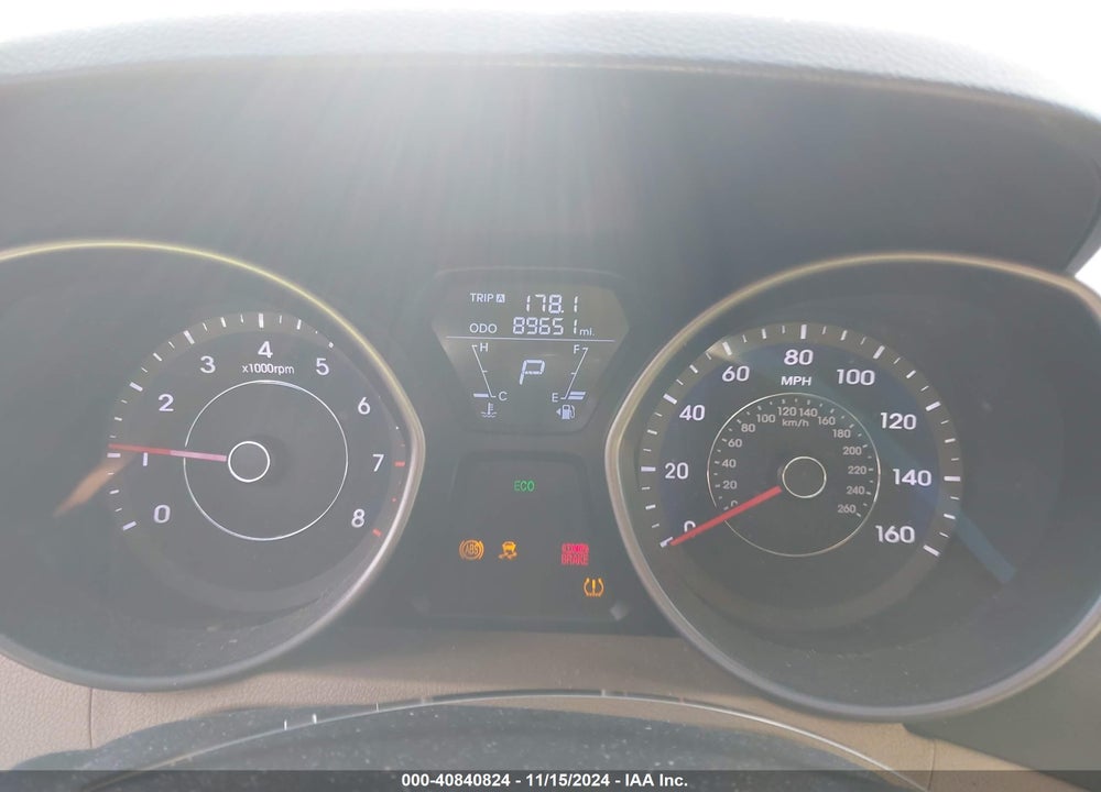 2013 HYUNDAI ELANTRA GLS VIN: 5NPDH4AE4DH311855