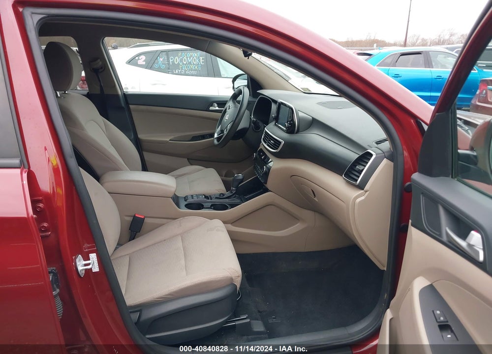 2019 HYUNDAI TUCSON SEL VIN: KM8J3CAL5KU932644