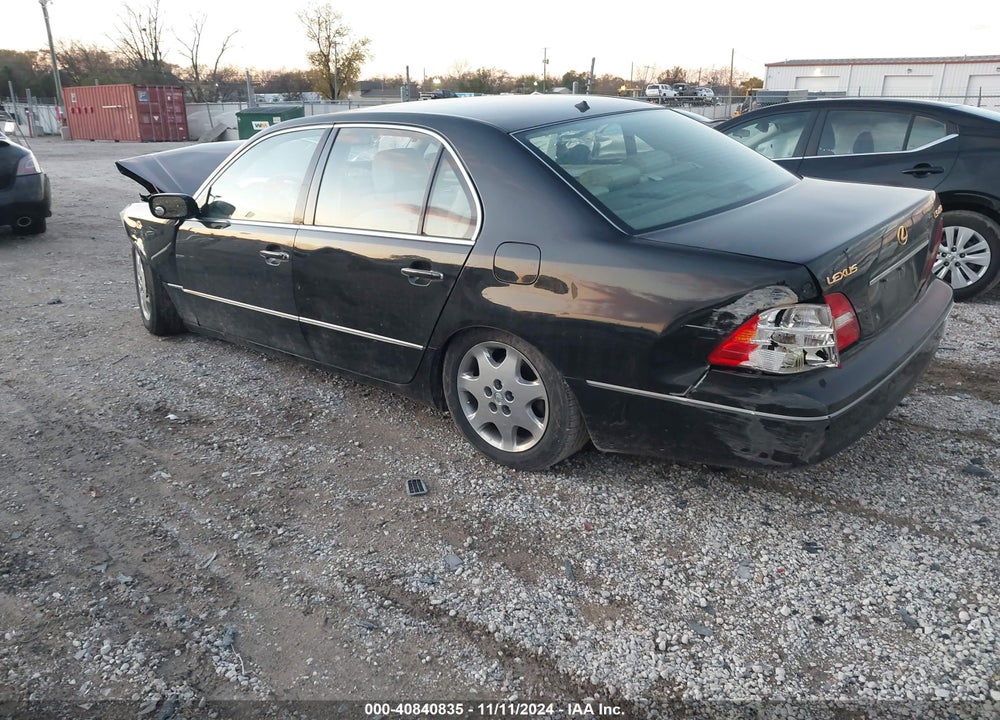 2001 LEXUS LS 430 VIN: JTHBN30F510003802