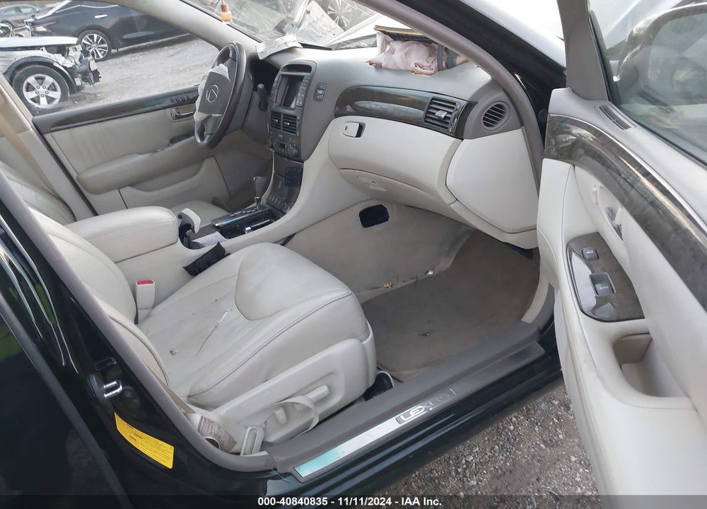 2001 LEXUS LS 430 VIN: JTHBN30F510003802