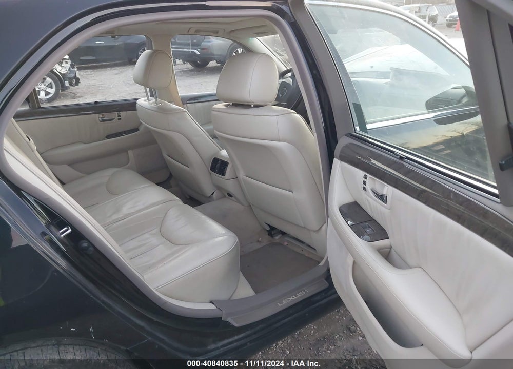 2001 LEXUS LS 430 VIN: JTHBN30F510003802