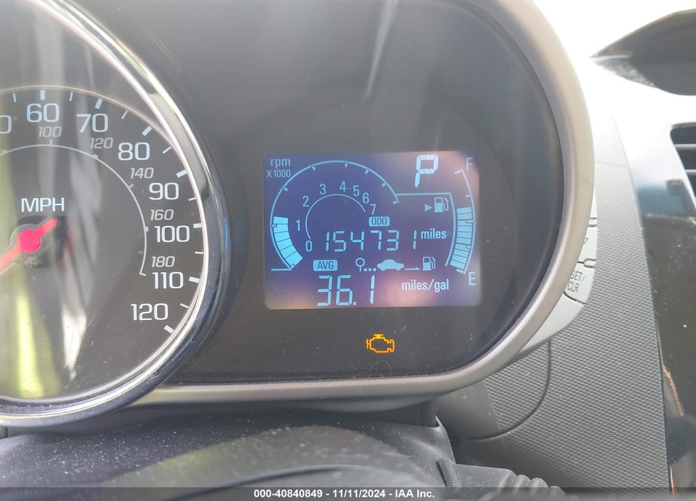 2015 CHEVROLET SPARK 1LT CVT VIN: KL8CD6S90FC732662