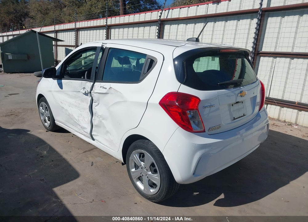 2022 CHEVROLET SPARK FWD LS AUTOMATIC VIN: KL8CB6SA4NC024817
