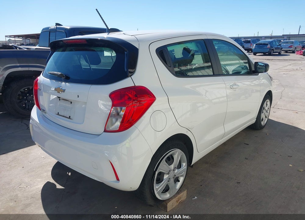 2022 CHEVROLET SPARK FWD LS AUTOMATIC VIN: KL8CB6SA4NC024817