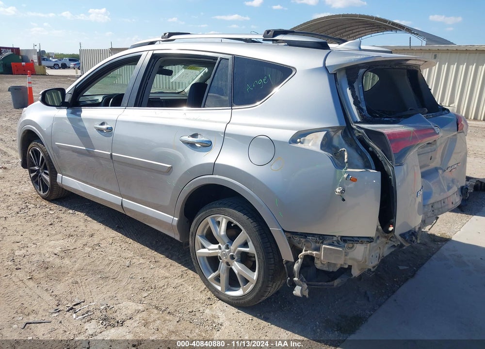 2017 TOYOTA RAV4 PLATINUM VIN: 2T3DFREV9HW676172