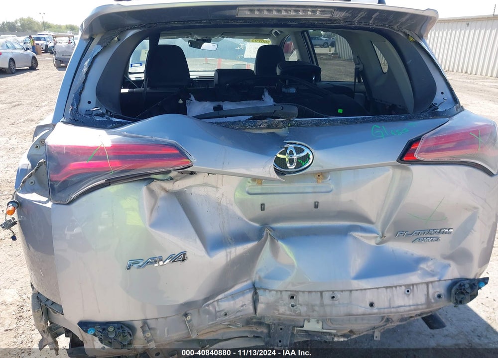 2017 TOYOTA RAV4 PLATINUM VIN: 2T3DFREV9HW676172