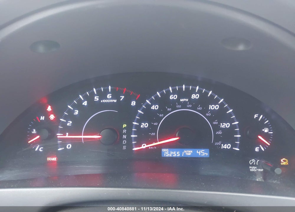 2011 TOYOTA CAMRY LE VIN: 4T4BF3EK5BR216894