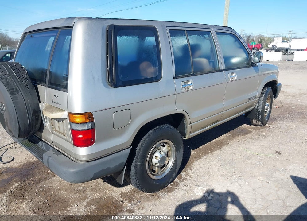 1993 ISUZU TROOPER S VIN: JACDH58V8P7904296