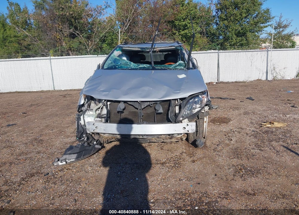 2012 LEXUS RX 350 VIN: 2T2ZK1BA7CC075622