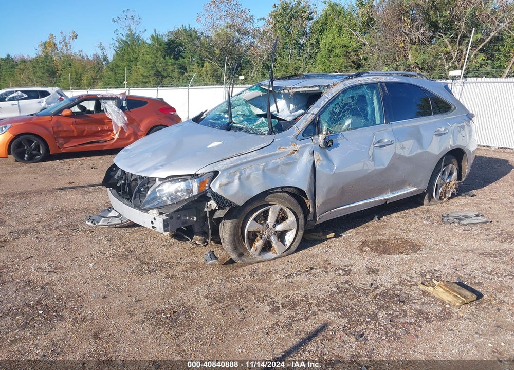 2012 LEXUS RX 350 VIN: 2T2ZK1BA7CC075622