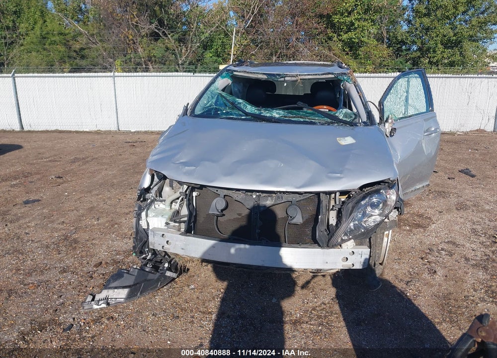 2012 LEXUS RX 350 VIN: 2T2ZK1BA7CC075622