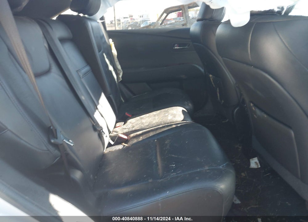 2012 LEXUS RX 350 VIN: 2T2ZK1BA7CC075622