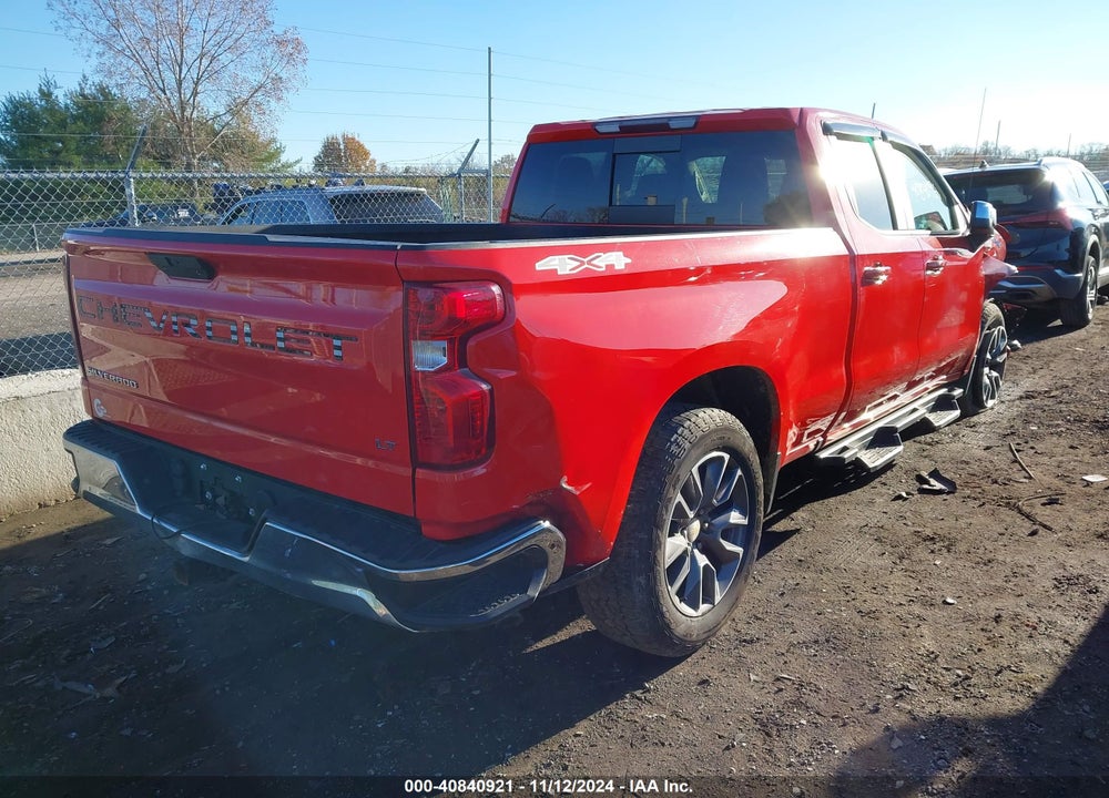 2021 CHEVROLET SILVERADO 1500 4WD STANDARD BED LT VIN: 1GCRYDED2MZ125957