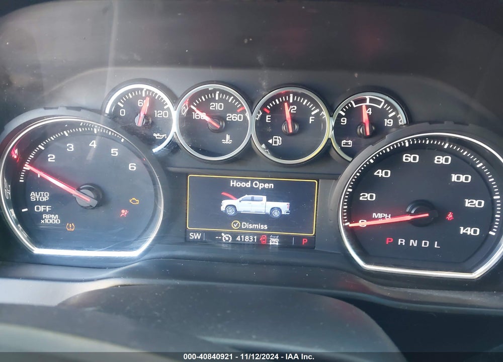 2021 CHEVROLET SILVERADO 1500 4WD STANDARD BED LT VIN: 1GCRYDED2MZ125957