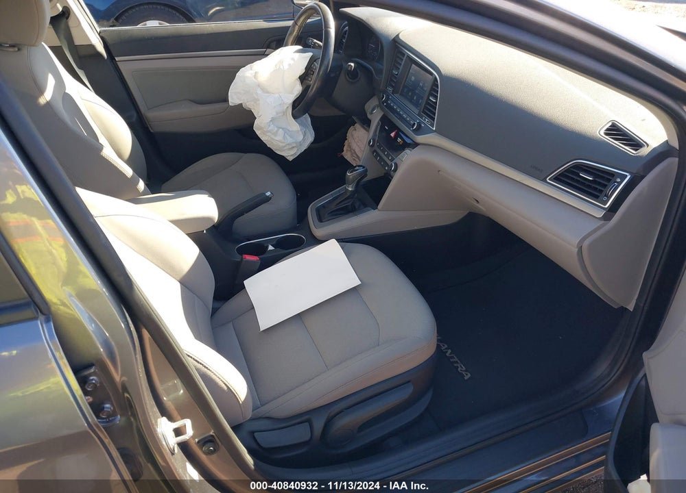 2018 HYUNDAI ELANTRA VALUE EDITION VIN: 5NPD84LF3JH282205