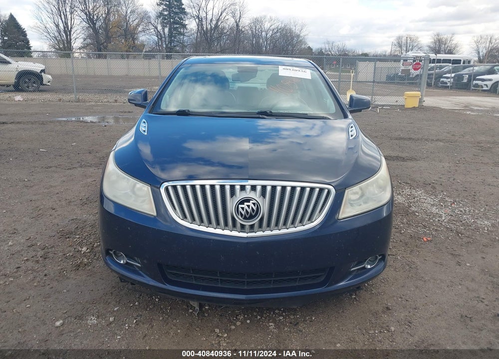 2010 BUICK LACROSSE CXS VIN: 1G4GE5EV1AF291054