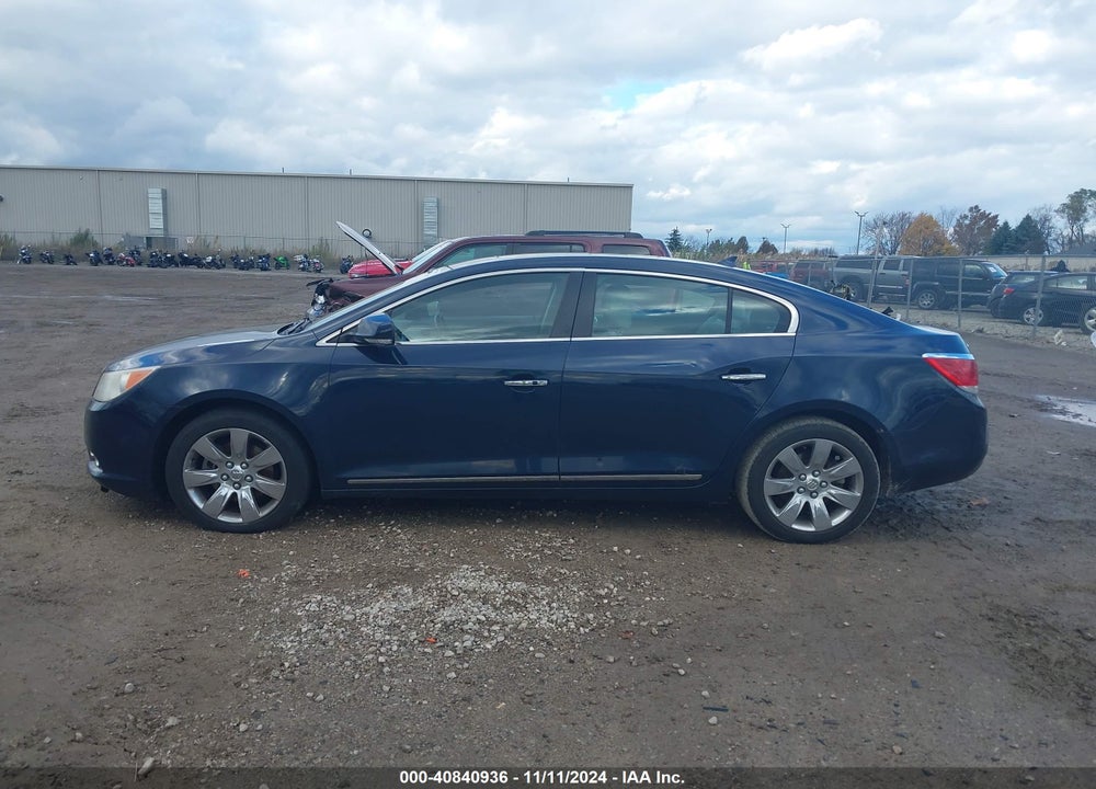 2010 BUICK LACROSSE CXS VIN: 1G4GE5EV1AF291054