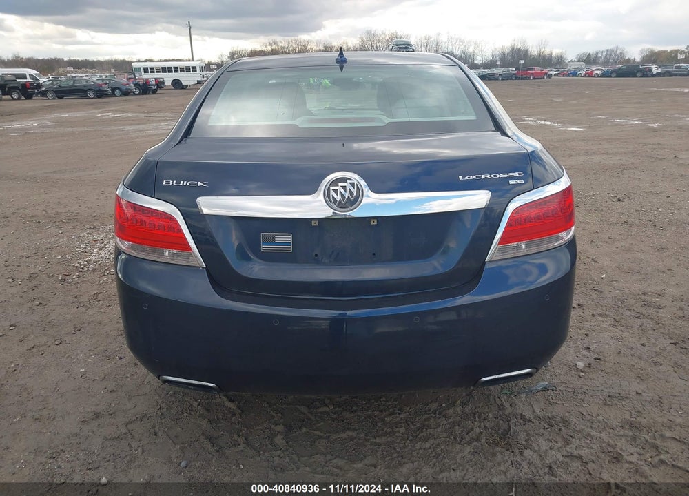 2010 BUICK LACROSSE CXS VIN: 1G4GE5EV1AF291054