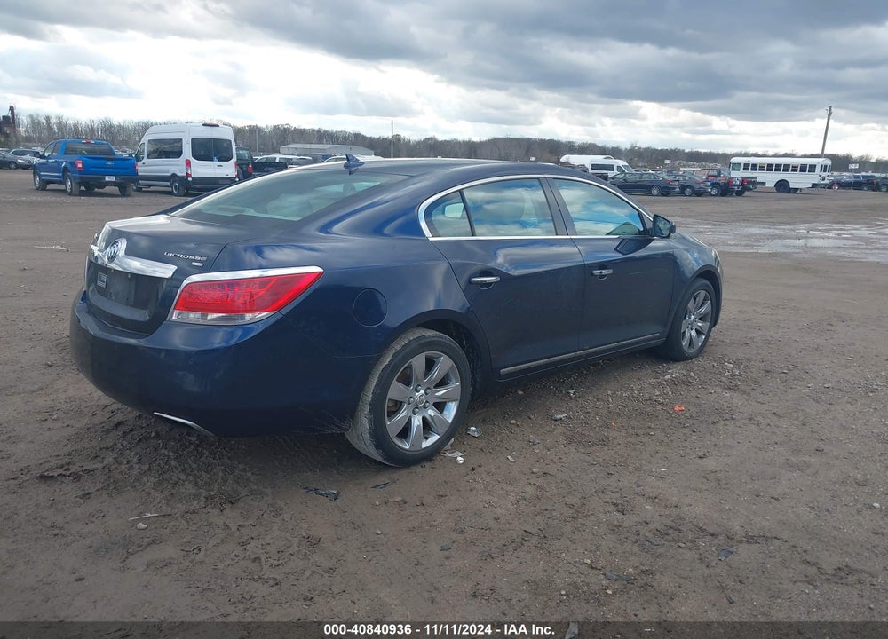 2010 BUICK LACROSSE CXS VIN: 1G4GE5EV1AF291054