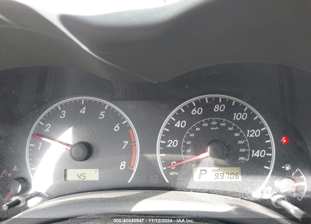 2010 TOYOTA COROLLA LE VIN: 2T1BU4EE5AC276934