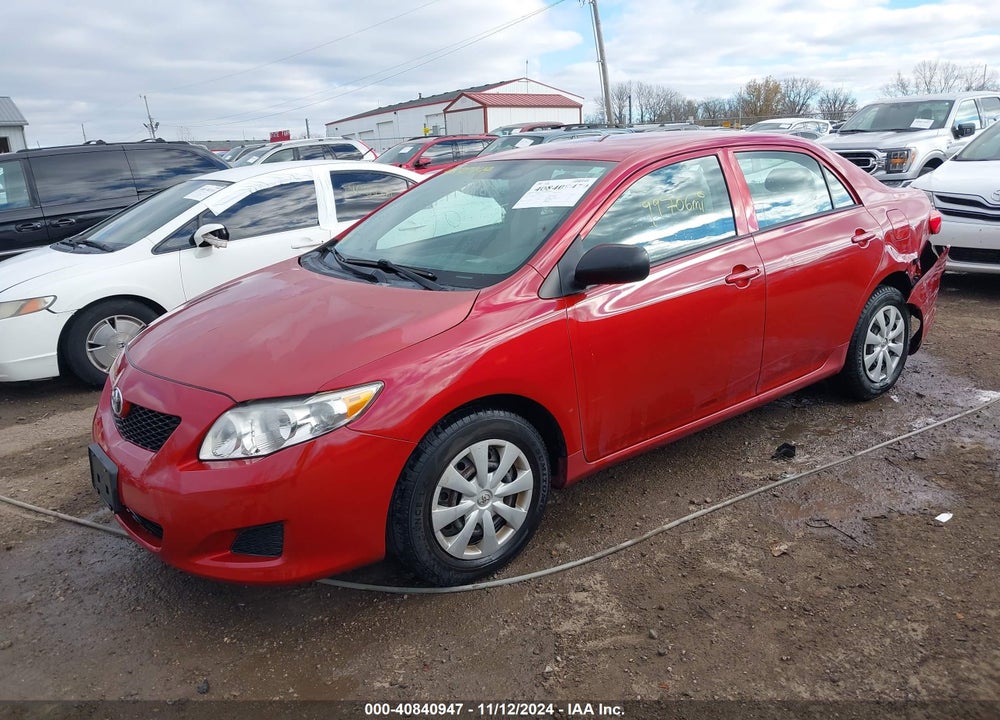 2010 TOYOTA COROLLA LE VIN: 2T1BU4EE5AC276934