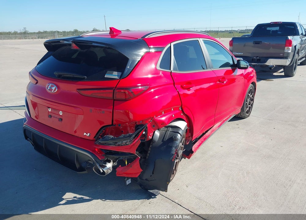 2022 HYUNDAI KONA N VIN: KM8KH3AC8NU004594