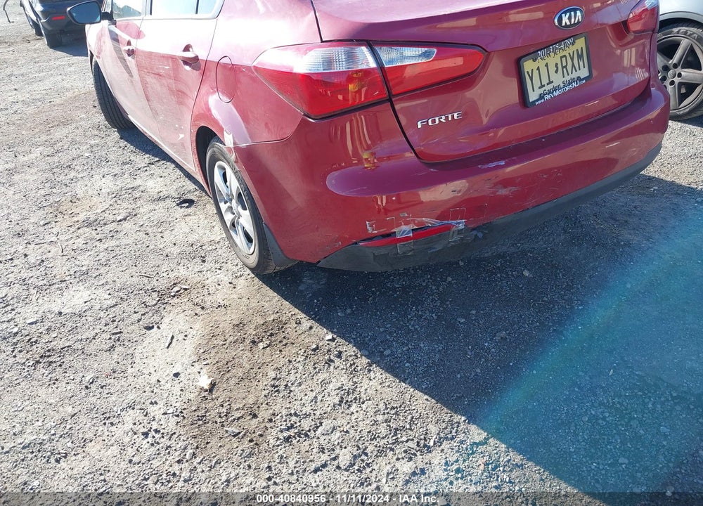 2016 KIA FORTE LX VIN: KNAFK4A62G5600947