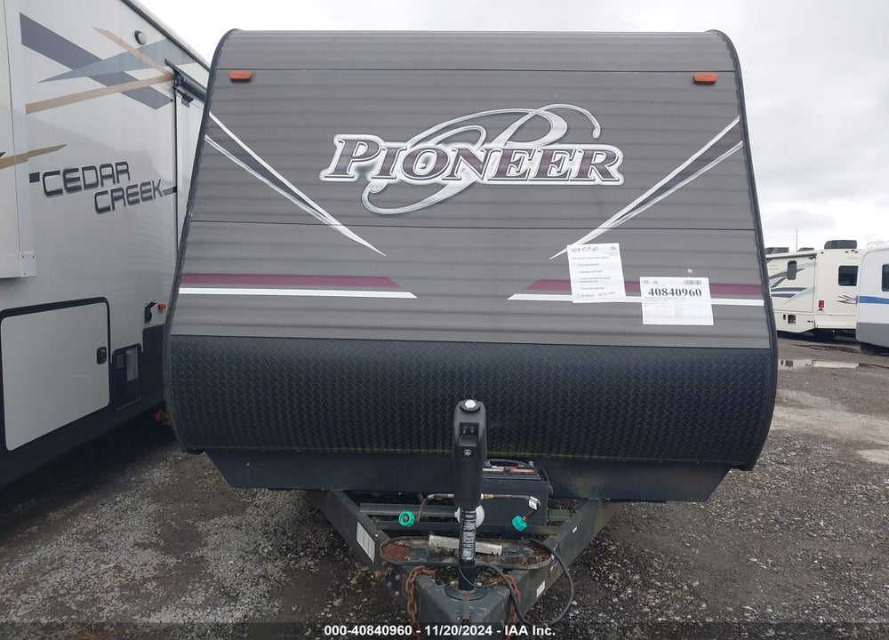 2018 HEARTLAND RV PIONEER VIN: 5SFPB3325JE376962