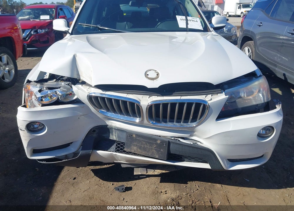 2013 BMW X3 XDRIVE28I VIN: 5UXWX9C58D0A23955